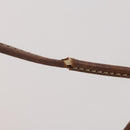 CELINE Macadam Canvas Shoulder Bag PVC Leather 3 Set Brown Auth 177933-21