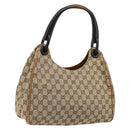 GUCCI GG Canvas Hand Bag Beige 106495 Auth 177964A-1