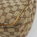 GUCCI GG Canvas Hand Bag Beige 106495 Auth 177964A-9