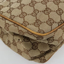 GUCCI GG Canvas Hand Bag Beige 106495 Auth 177964A-14