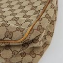 GUCCI GG Canvas Hand Bag Beige 106495 Auth 177964A-15