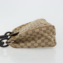 GUCCI GG Canvas Hand Bag Beige 106495 Auth 177964A-4