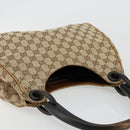 GUCCI GG Canvas Hand Bag Beige 106495 Auth 177964A-6