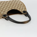 GUCCI GG Canvas Hand Bag Beige 106495 Auth 177964A-7
