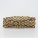 GUCCI GG Canvas Hand Bag Beige 106495 Auth 177964A-5