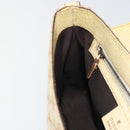 GUCCI GG Canvas Shoulder Bag Beige Gold Auth 177967A-20
