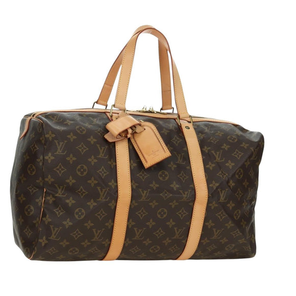 LOUIS VUITTON Monogram Sac Souple 45 Boston Bag M41624 LV Auth 177968SAV