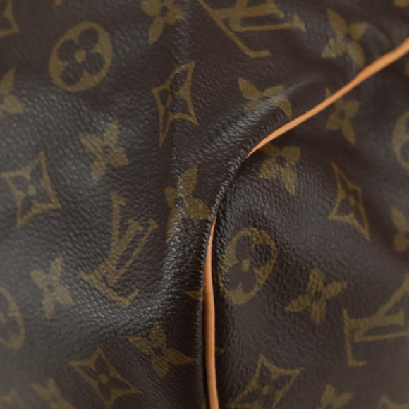 LOUIS VUITTON Monogram Sac Souple 45 Boston Bag M41624 LV Auth 177968SAV