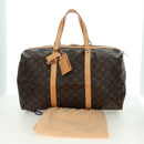 LOUIS VUITTON Monogram Sac Souple 45 Boston Bag M41624 LV Auth 177968SAV-22