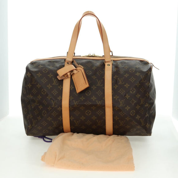 LOUIS VUITTON Monogram Sac Souple 45 Boston Tasche M41624 LV Auth 177968SAV