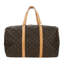 LOUIS VUITTON Monogram Sac Souple 45 Boston Bag M41624 LV Auth 177968SAV-3