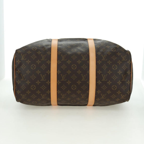 LOUIS VUITTON Monogram Sac Souple 45 Boston Tasche M41624 LV Auth 177968SAV
