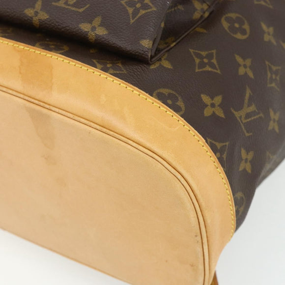 LOUIS VUITTON Monogram Montsouris GM Backpack M51135 LV Auth 177973