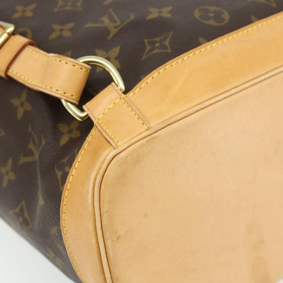 LOUIS VUITTON Monogram Montsouris GM Backpack M51135 LV Auth 177973