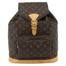 LOUIS VUITTON Monogram Montsouris GM Backpack M51135 LV Auth 177973-13