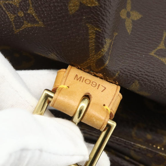 LOUIS VUITTON Monogram Montsouris GM Backpack M51135 LV Auth 177973