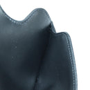 Christian Dior Trotter Canvas Neck Pouch Black Silver Auth 177974M-16