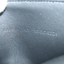 Christian Dior Trotter Canvas Neck Pouch Black Silver Auth 177974M-11