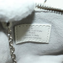 LOUIS VUITTON Taurillon Clemence Climbing Pouch Gray MP3383 LV Auth 177975M-11