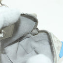 LOUIS VUITTON Taurillon Clemence Climbing Pouch Gray MP3383 LV Auth 177975M-19