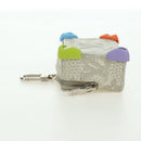 LOUIS VUITTON Taurillon Clemence Climbing Pouch Gray MP3383 LV Auth 177975M-3