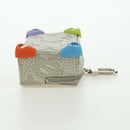 LOUIS VUITTON Taurillon Clemence Climbing Pouch Gray MP3383 LV Auth 177975M-4