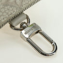 LOUIS VUITTON Taurillon Clemence Climbing Pouch Gray MP3383 LV Auth 177975M-7