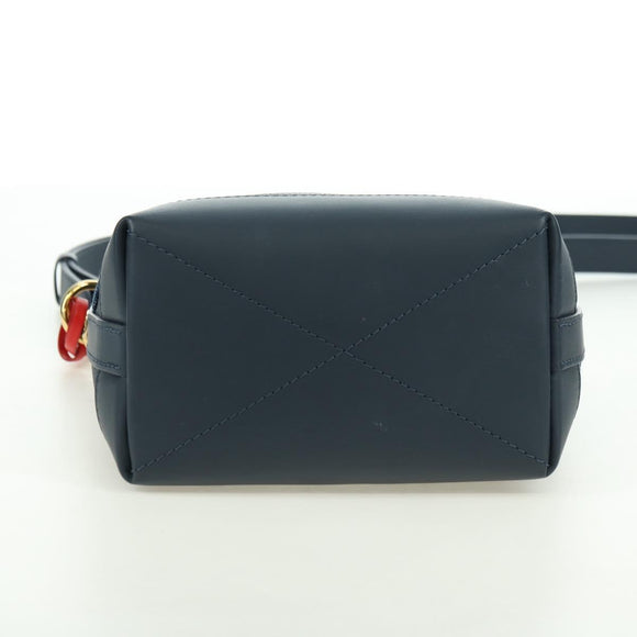 LOUIS VUITTON Monogram Denim Drip Japanese Cruiser Bag Blue M45970 Auth 177977SM