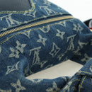 LOUIS VUITTON Monogram Denim Drip Japanese Cruiser Bag Blue M45970 Auth 177977SM-6