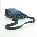 LOUIS VUITTON Monogram Denim Drip Japanese Cruiser Bag Blue M45970 Auth 177977SM-9