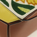 LOEWE Puzzle Bag Small Hammock Hand Bag Leather Brown Gold Auth 177978SM-16