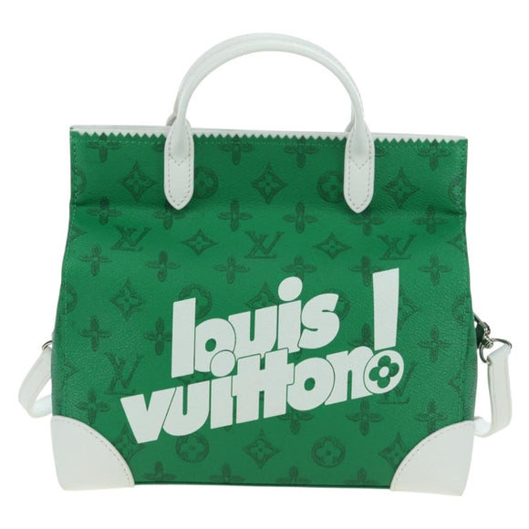 LOUIS VUITTON Monogram Everyday LV Shoulder Bag Green M80815 LV Auth 177980SM