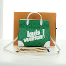 LOUIS VUITTON Monogram Everyday LV Shoulder Bag Green M80815 LV Auth 177980SM-12