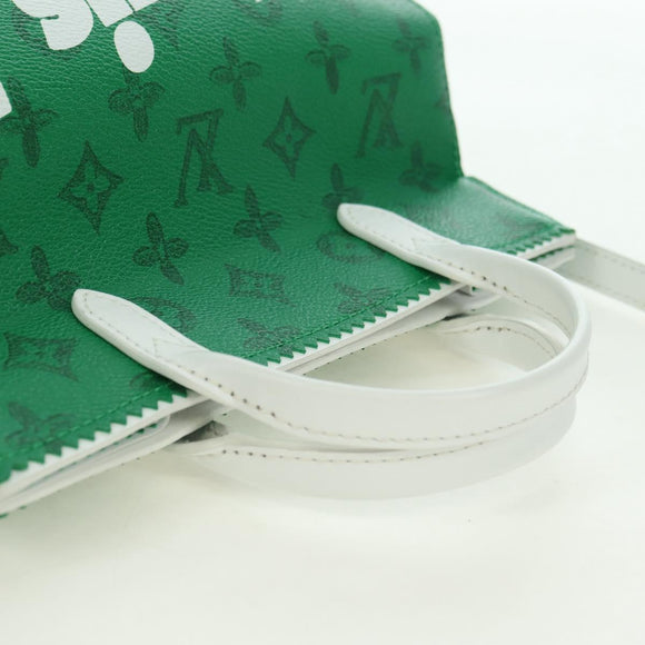 LOUIS VUITTON Monogram Everyday LV Shoulder Bag Green M80815 LV Auth 177980SM