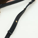 LOEWE Shoulder Bag Leather 2way White Gold Auth 177982SM-10