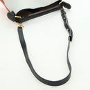 LOEWE Shoulder Bag Leather 2way White Gold Auth 177982SM-9