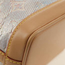 LOUIS VUITTON monogram laminated Jacquard Nano Noe Bag Pink M82427 Auth 177989SM-13