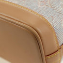 LOUIS VUITTON monogram laminated Jacquard Nano Noe Bag Pink M82427 Auth 177989SM-14