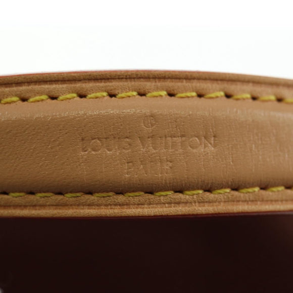LOUIS VUITTON monogram laminated Jacquard Nano Noe Bag Pink M82427 Auth 177989SM