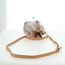 LOUIS VUITTON monogram laminated Jacquard Nano Noe Bag Pink M82427 Auth 177989SM-8
