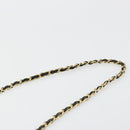 CHANEL COCO Mark Chain Shoulder Bag Patent leather Black Gold CC Auth 177993-8