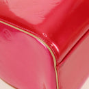 LOUIS VUITTON Monogram Vernis Mercer Boston Bag Fusha Pink LV Auth 177997SAV-8