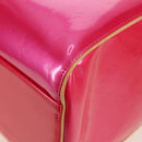 LOUIS VUITTON Monogram Vernis Mercer Boston Bag Fusha Pink LV Auth 177997SAV-17