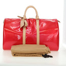 LOUIS VUITTON Monogram Vernis Mercer Boston Bag Fusha Pink LV Auth 177997SAV-12