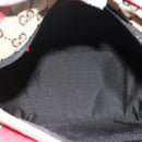 GUCCI GG Canvas Tote Bag Navy Silver 019 0402 3754 Auth 178006-11