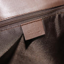 GUCCI GG Canvas Tote Bag Beige Silver 31242 Auth 178007-14