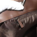 GUCCI GG Canvas Tote Bag Beige Silver 31242 Auth 178007-20