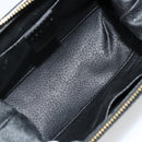 CELINE Macadam Canvas Pouch PVC Leather Brown Gold Auth 178013V-9