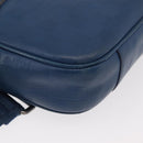 LOUIS VUITTON Damier Infini Ambreil Bag Leather Blue N41354 LV Auth 178019A-16