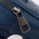 LOUIS VUITTON Damier Infini Ambreil Bag Leather Blue N41354 LV Auth 178019A-10